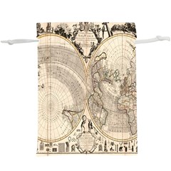 Mapa Mundi - 1774 Lightweight Drawstring Pouch (xl) by ConteMonfrey