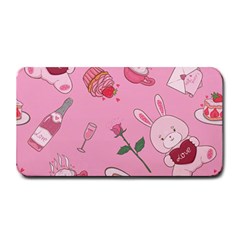 Valentine Pattern Medium Bar Mat by designsbymallika