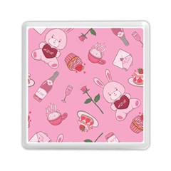 Valentine Pattern Memory Card Reader (square) by designsbymallika