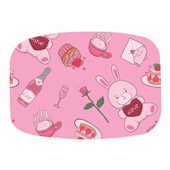 Valentine Pattern Mini Square Pill Box