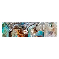 Pouring Edit Oblong Satin Scarf (16  X 60 )