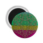 Rainbow Landscape With A Beautiful Silver Star So Decorative 2.25  Magnets Front