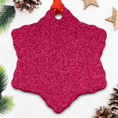 Aero Png-50red Ornament (snowflake)