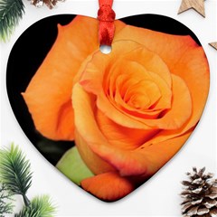 Color Of Desire Heart Ornament (two Sides)