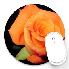 Color Of Desire Round Mousepad by tomikokhphotography