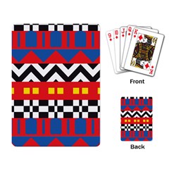 Shapes Rows Playing Cards Single Design (rectangle) by LalyLauraFLM