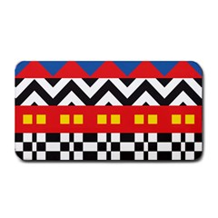 Shapes Rows Medium Bar Mat by LalyLauraFLM