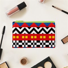 Shapes Rows Cosmetic Bag (xs) by LalyLauraFLM