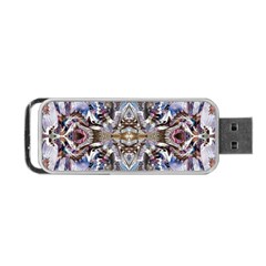 Marbling Blend  Portable Usb Flash (one Side) by kaleidomarblingart