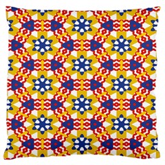 Wavey Shapes Pattern                                                             Standard Flano Cushion Case (two Sides) by LalyLauraFLM