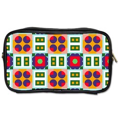 Shapes In Shapes 2                                                                 Toiletries Bag (two Sides) by LalyLauraFLM