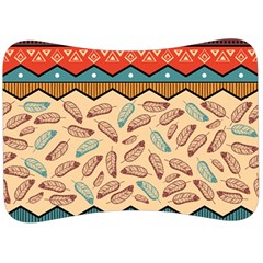 Ethnic-tribal-pattern-background Velour Seat Head Rest Cushion by Vaneshart