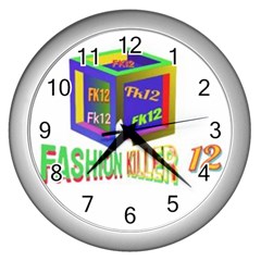 Fashionkiller12 Wall Clock (silver) by 1212