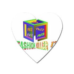 Fashionkiller12 Heart Magnet by 1212