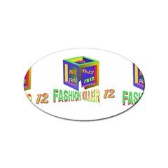 Fashionkiller12 Sticker Oval (10 Pack)