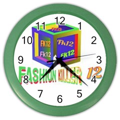 Fashionkiller12 Color Wall Clock by 1212