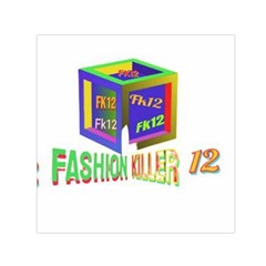 Fashionkiller12 Square Satin Scarf (30  X 30 ) by 1212