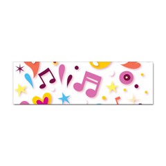 Love Cute Cartoon Seamless Shading Sticker Bumper (10 Pack)