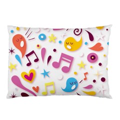 Love Cute Cartoon Seamless Shading Pillow Case