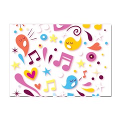 Love Cute Cartoon Seamless Shading Crystal Sticker (a4)