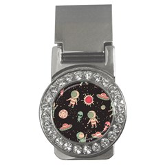 Space Pattern Cartoon Money Clips (cz) 