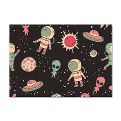 Space Pattern Cartoon Sticker A4 (10 Pack)