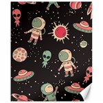 Space Pattern Cartoon Canvas 16  x 20  15.75 x19.29  Canvas - 1