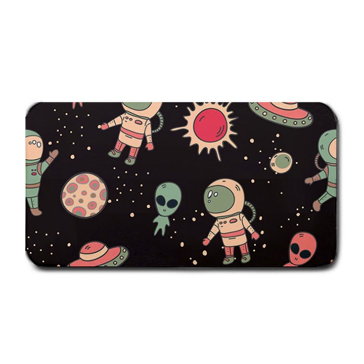 Space Pattern Cartoon Medium Bar Mat