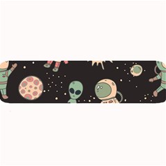 Space Pattern Cartoon Large Bar Mat