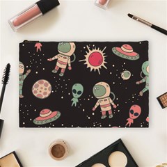 Space Pattern Cartoon Cosmetic Bag (large)