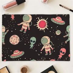 Space Pattern Cartoon Cosmetic Bag (xxl)