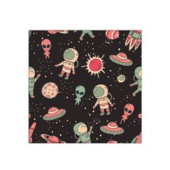 Space Pattern Cartoon Satin Bandana Scarf 22  X 22 