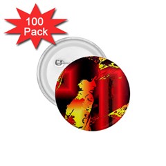 Red Light Ii 1 75  Buttons (100 Pack)  by MRNStudios