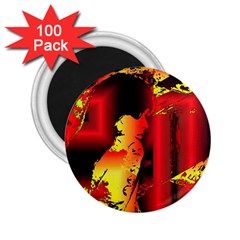 Red Light Ii 2 25  Magnets (100 Pack) 