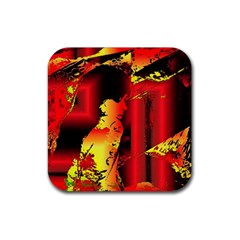 Red Light Ii Rubber Coaster (square) by MRNStudios