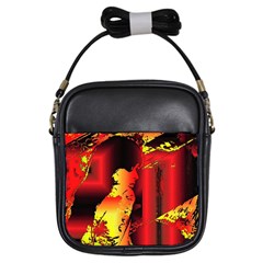 Red Light Ii Girls Sling Bag by MRNStudios