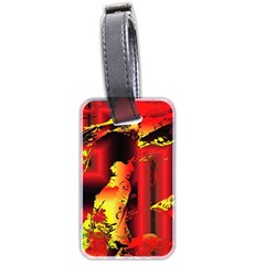 Red Light Ii Luggage Tag (two Sides) by MRNStudios