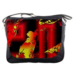 Red Light Ii Messenger Bag by MRNStudios