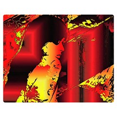 Red Light Ii Premium Plush Fleece Blanket (medium) by MRNStudios