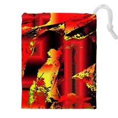 Red Light Ii Drawstring Pouch (4xl) by MRNStudios