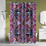 Charcoal Pink Repeats IV Shower Curtain 48  x 72  (Small)  Curtain(48  X 72 ) - 42.18 x64.8  Curtain(48  X 72 )