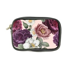 Roses Vintage Pattern Coin Purse by Valentinaart