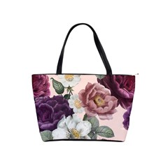 Roses Vintage Pattern Classic Shoulder Handbag by Valentinaart