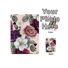 Roses Vintage Pattern Playing Cards 54 Designs (mini)