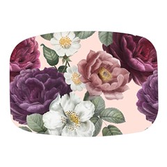 Roses Vintage Pattern Mini Square Pill Box by Valentinaart