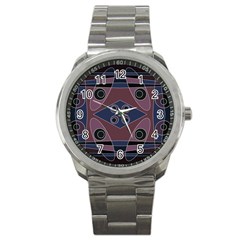 Bohemian Chintz X Sport Metal Watch by Mazipoodles