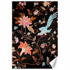 Vintage Floral Pattern Canvas 20  X 30 