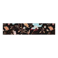 Vintage Floral Pattern Velvet Scrunchie