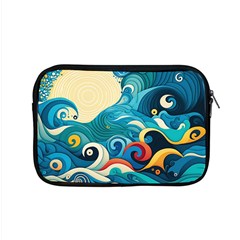 Waves Ocean Sea Abstract Whimsical (2) Apple MacBook Pro 15  Zipper Case