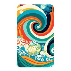 Wave Waves Ocean Sea Abstract Whimsical Memory Card Reader (rectangular)